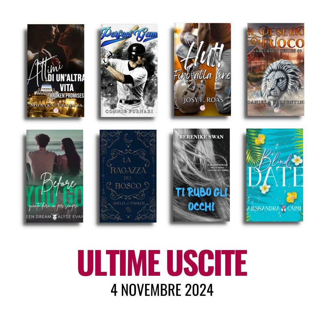 Ultime Uscite letterarie del 4 Novembre 2024